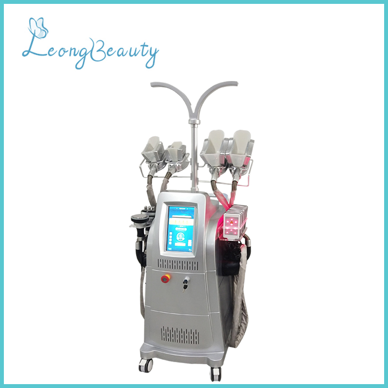 縦のグレー色のシリコン Cryolipolysis Rf キャビテーション減量機